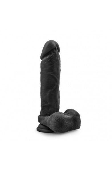 Au Natural Bold Massive 9 Inch Dildo Black BL 46475