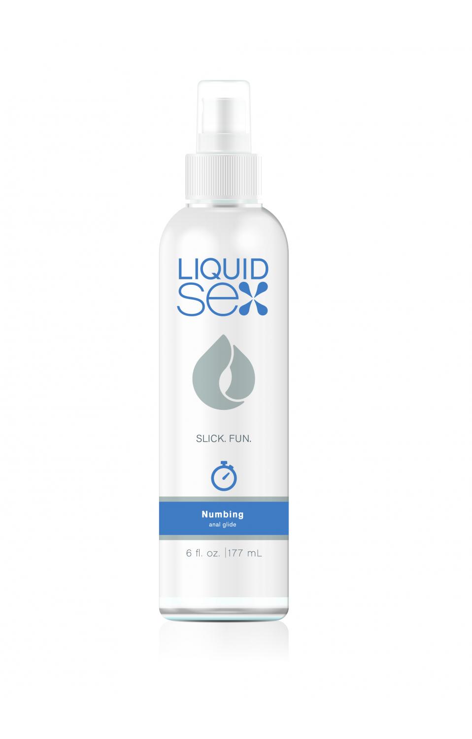 Liquid Sex Desensitizing Anal Lube 6 Fl Oz Bottle