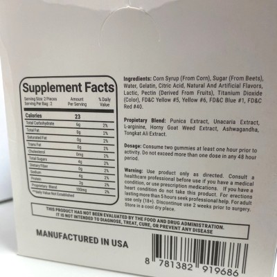Woody Worms Gummy 25 Ct Display  - Singel Dose Per Pack