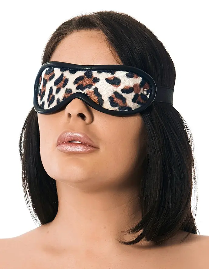 Animal Print Blindfold