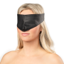 Augenbinde aus Leder mit Klettverschluss – Vollflächige Nappa-Ledermaske
