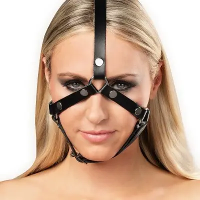 Leather Head Harness with Studs