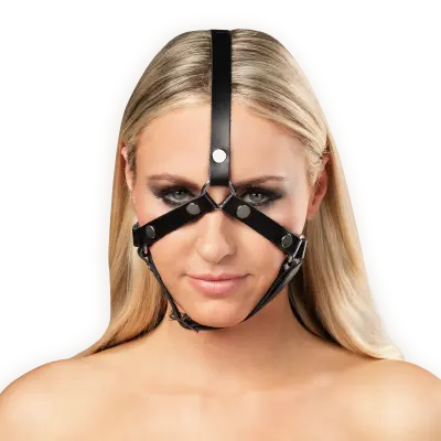Leather Head Harness with Studs