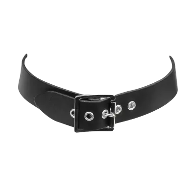 saddle leather bdsm nose hook mask fetish headgear