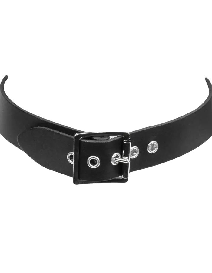 saddle leather bdsm nose hook mask fetish headgear