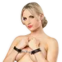 Leather Cuffs with Velcro Closure – Minimalist Nappa Leather BDSM Restraints