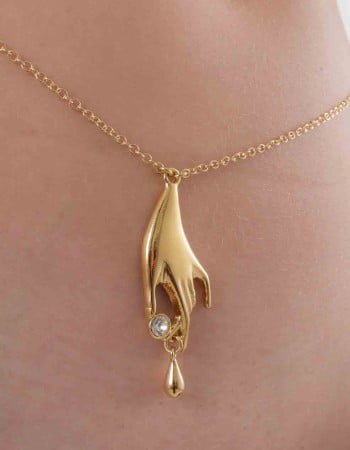 A Touch of Grace - Gold Waist Chain & Gracious Pendant