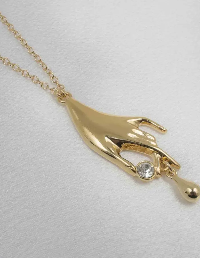 A Touch of Grace - Gold Waist Chain & Gracious Pendant