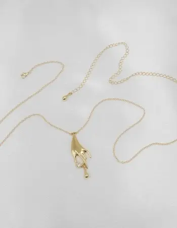 A Touch of Grace - Gold Waist Chain & Gracious Pendant