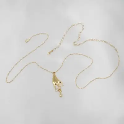 A Touch of Grace - Gold Waist Chain & Gracious Pendant