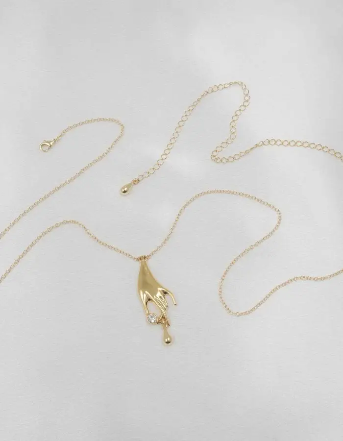 A Touch of Grace - Gold Waist Chain & Gracious Pendant
