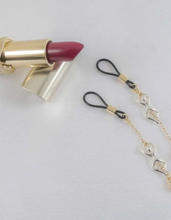Somebody Already Broke My Heart - Women's Non-Piercing Nipple Rings in Gold