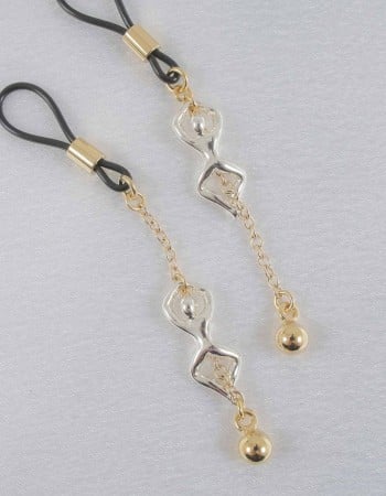 Somebody Already Broke My Heart - Women's Non-Piercing Nipple Rings