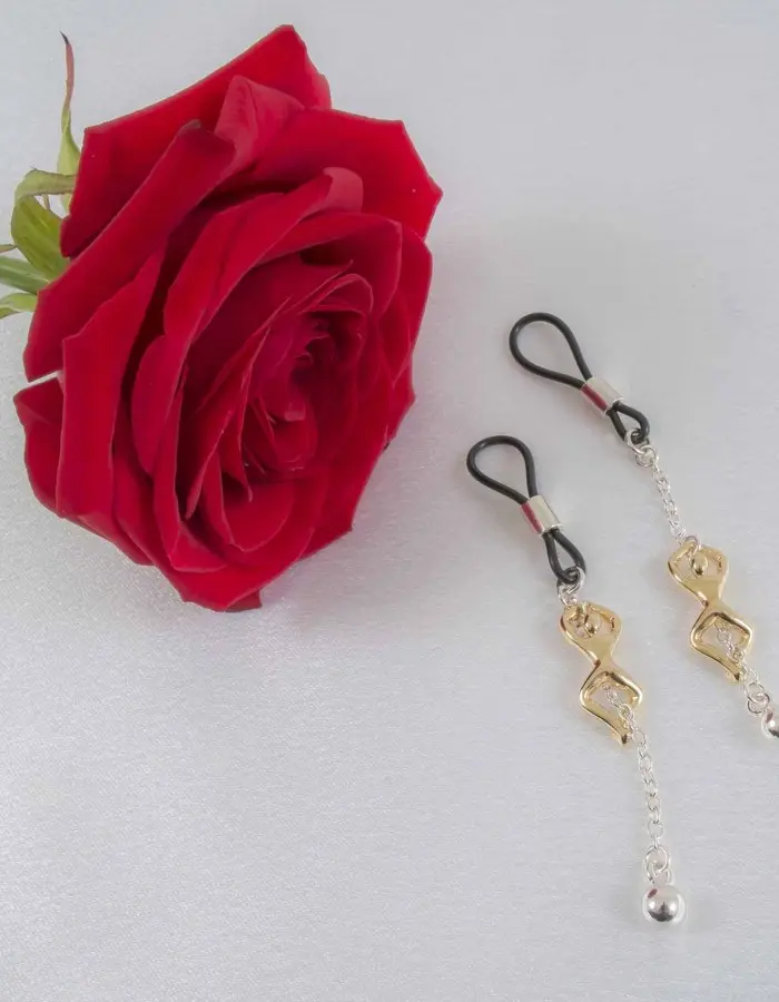 Still in Love With You - Women's Non-Piercing Nipple Rings in Silver