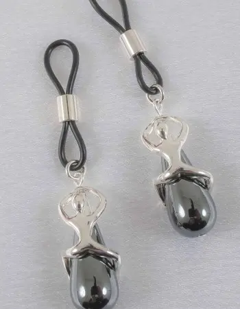 Nothing Can Come Between US - Women's Non-Piercing Nipple Rings in Silver