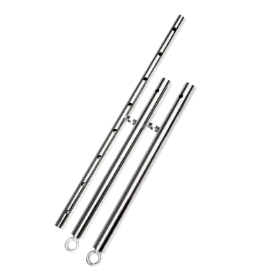 Adjustable Collar and Cuffs Spreader Bar – Premium Leather BDSM Bondage Set