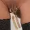 Aeterna - Gold Tassel Non-Piercing Labia Rings