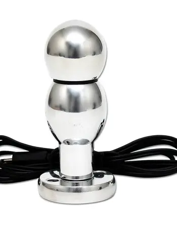 Aluminum Electro Sex Bulb Dildo