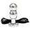 Aluminum Electro Sex Bulb Dildo