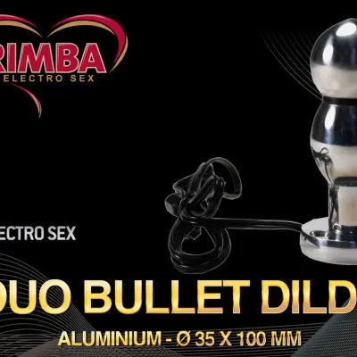 Aluminum Electro Sex Bulb Dildo