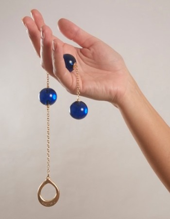Amaterasu - Women's Insertable Triple Geisha Balls with Gold Loop
