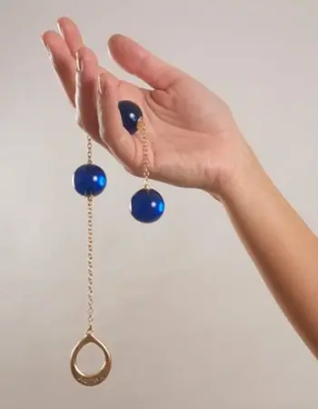Amaterasu - Women's Insertable Triple Geisha Balls with Gold Loop