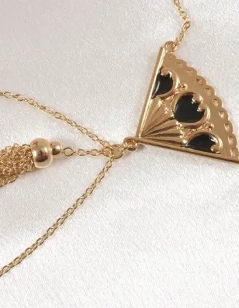 Andalusia - Gold Necklace with Non-Piercing Nipple Rings