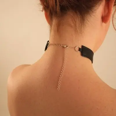 Ankhesenamun - Silver Moon Nipple Jewelry & Breast Chain