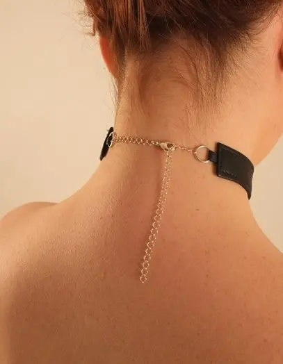 Ankhesenamun - Silver Moon Nipple Jewelry & Breast Chain