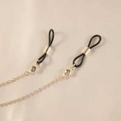 Ankhesenamun - Silver Moon Nipple Jewelry & Breast Chain