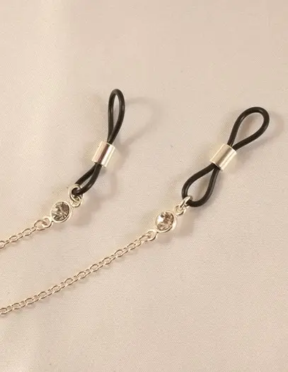 Ankhesenamun - Silver Moon Nipple Jewelry & Breast Chain