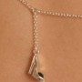 Anything Goes - Silver Jeweled High Heel Waist Chain