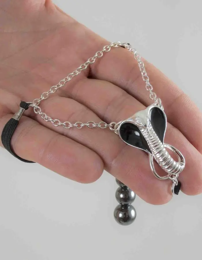 Atum-Ra - Silver Cobra Penis Jewelry