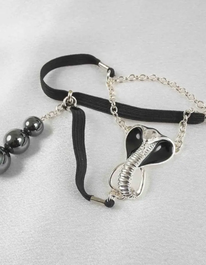 Atum-Ra - Silver Cobra Penis Jewelry