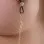 Aura - Non-Piercing Nipple Ring With Crystal Pendant