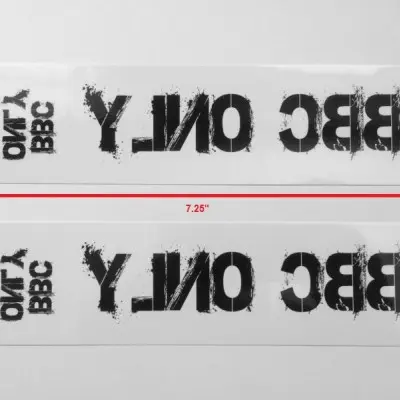 BBC Only Temporary Tattoo Pack of Four