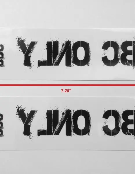 BBC Only Temporary Tattoo Pack of Four