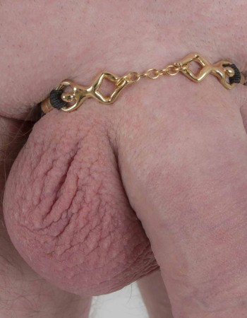 Soldier of Love - Men's Gold Penis Chain Bracelet