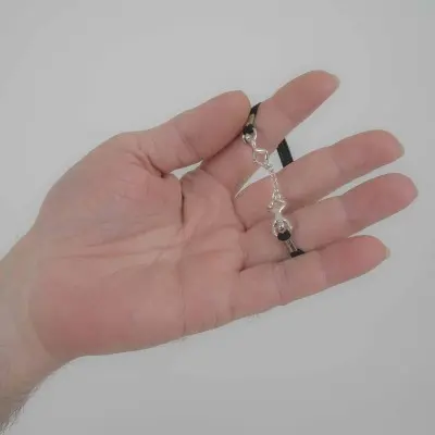 King of Sorrow - Men's Silver Penis Chain Bracelet