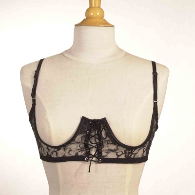 Bad Girl - Soutien-gorge sans armatures à lacets