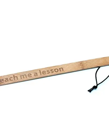 Bamboo Paddle Ruler Teach Me A Lesson