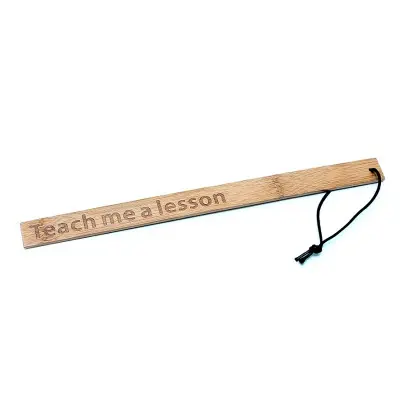 Bamboo Paddle Ruler Teach Me A Lesson