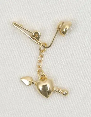 Bang Bang - Gold Cupid Non-Piercing Belly Ring