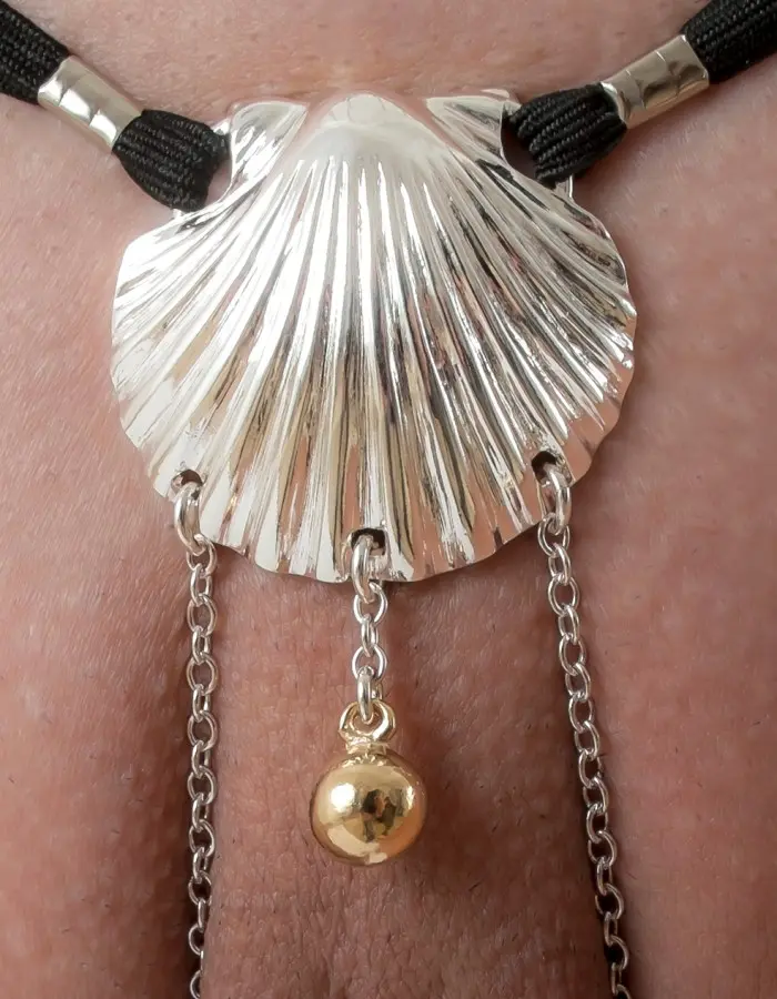 Beachcomber - Sterling Silver Rare Pearl Vagina G-String Jewelry