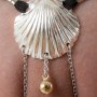 Beachcomber - Sterling Silver Rare Pearl Vagina G-String Jewelry