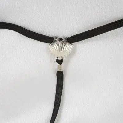 Beachcomber - Sterling Silver Rare Pearl Vagina G-String Jewelry