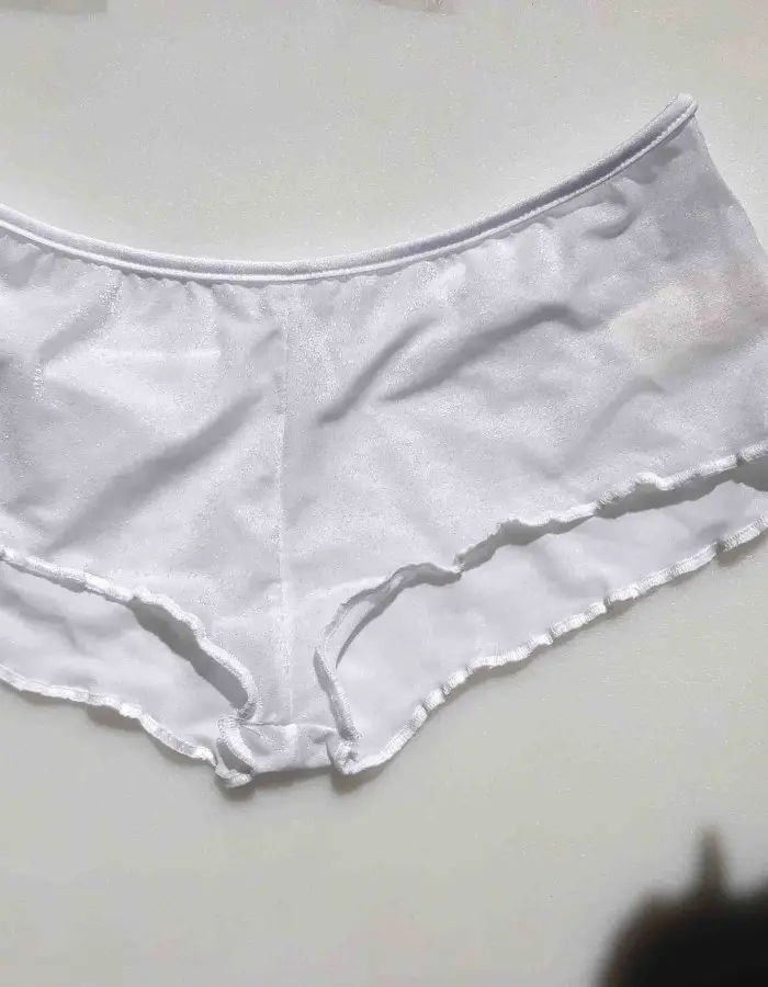 Beauty or Brains? - Sheer Booty Shorts Panty