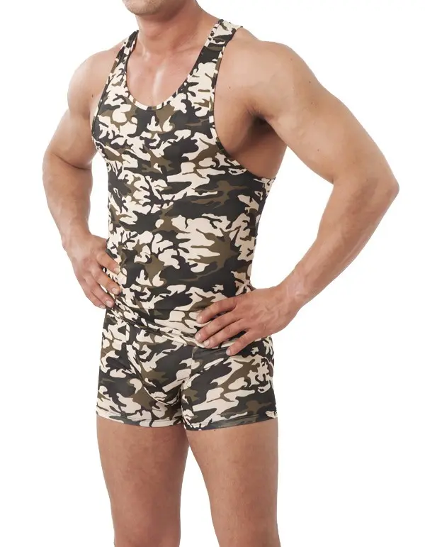 Bedroom Commando - Army Green Short and Shirt