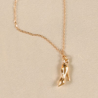 Begin the Beguine - Gold High Heel Wrist/Ankle Chain