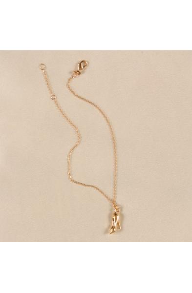 Begin the Beguine - Gold High Heel Wrist/Ankle Chain